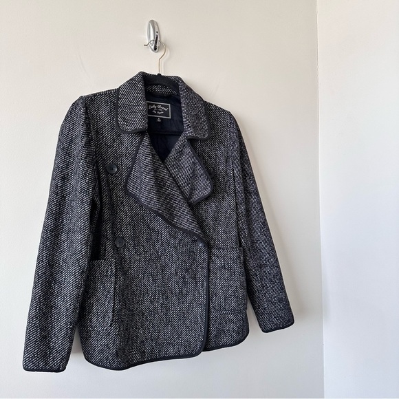 LUCKY Brand-Wool Blend Double Pocket/Double Breasted Short Medium Weight Jacket - Picture 3 of 10